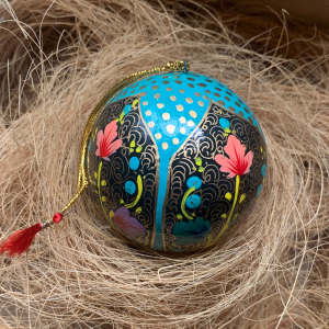 Blue Enamel Bauble