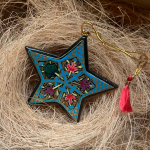 Blue Enamel Star