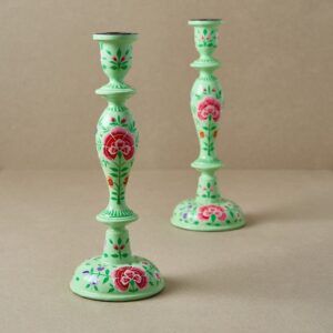 Pastel Green Candle stick