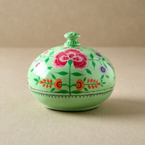 Pastel Green Trinket Box