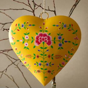 Sunshine Large Hanging Metal Heart