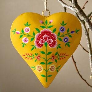 Sunshine Small Hanging Metal Heart